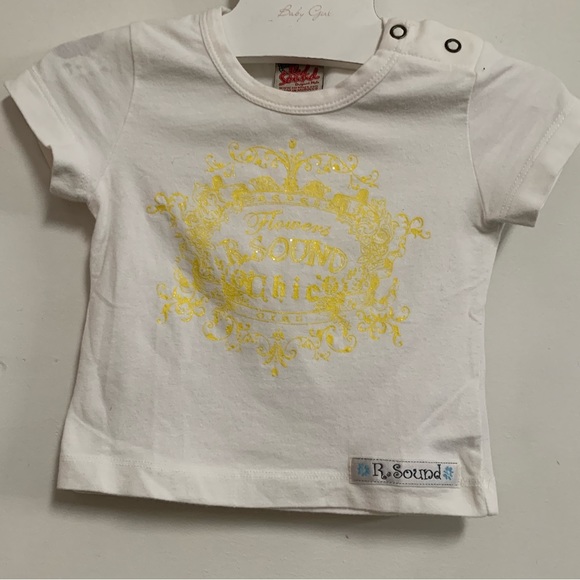 RED SOUND SPARKLY BABY TEE - Picture 8 of 8